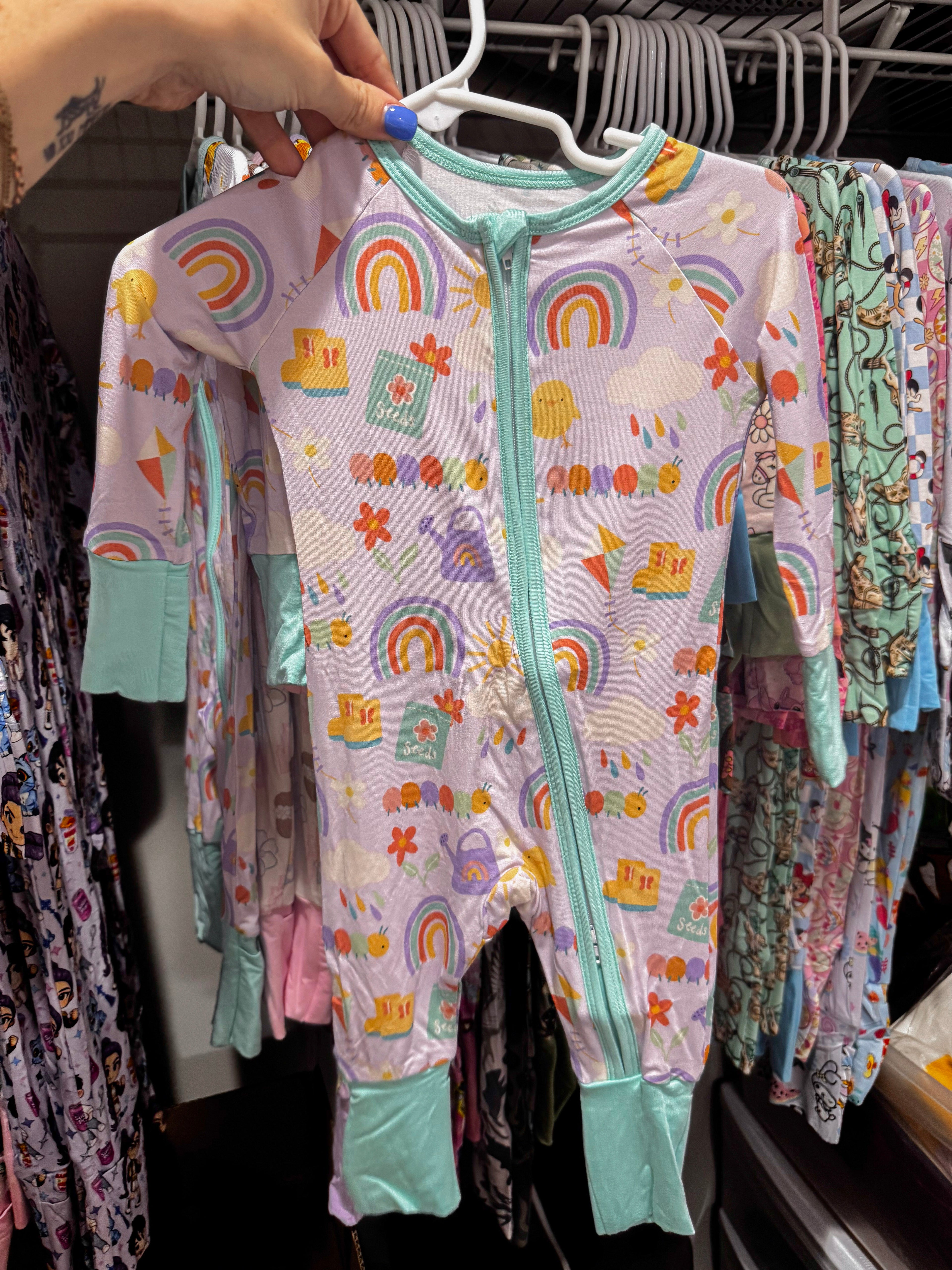 Caterpillar Bamboo PJs
