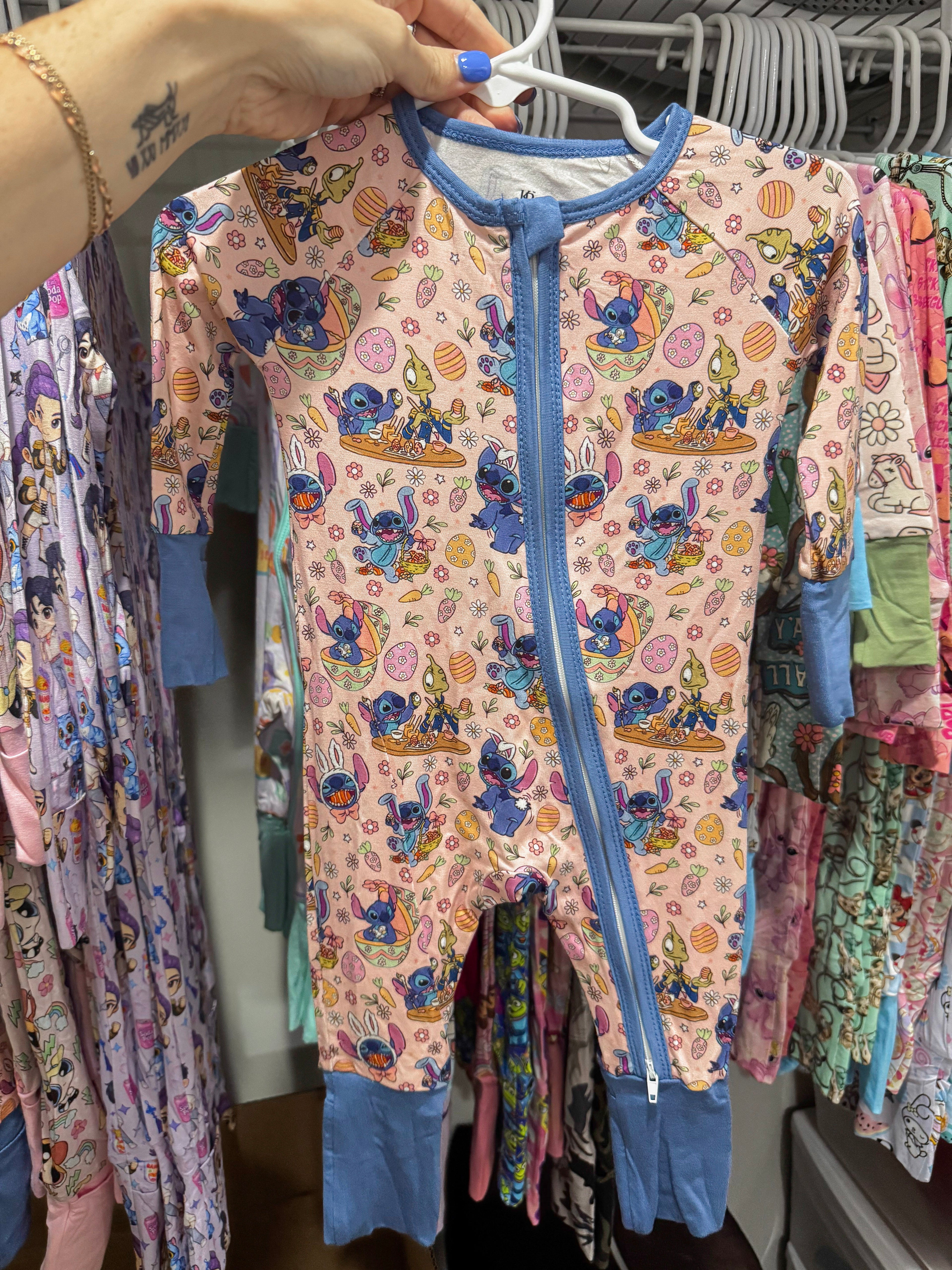 Blue Stitc h Bamboo PJs