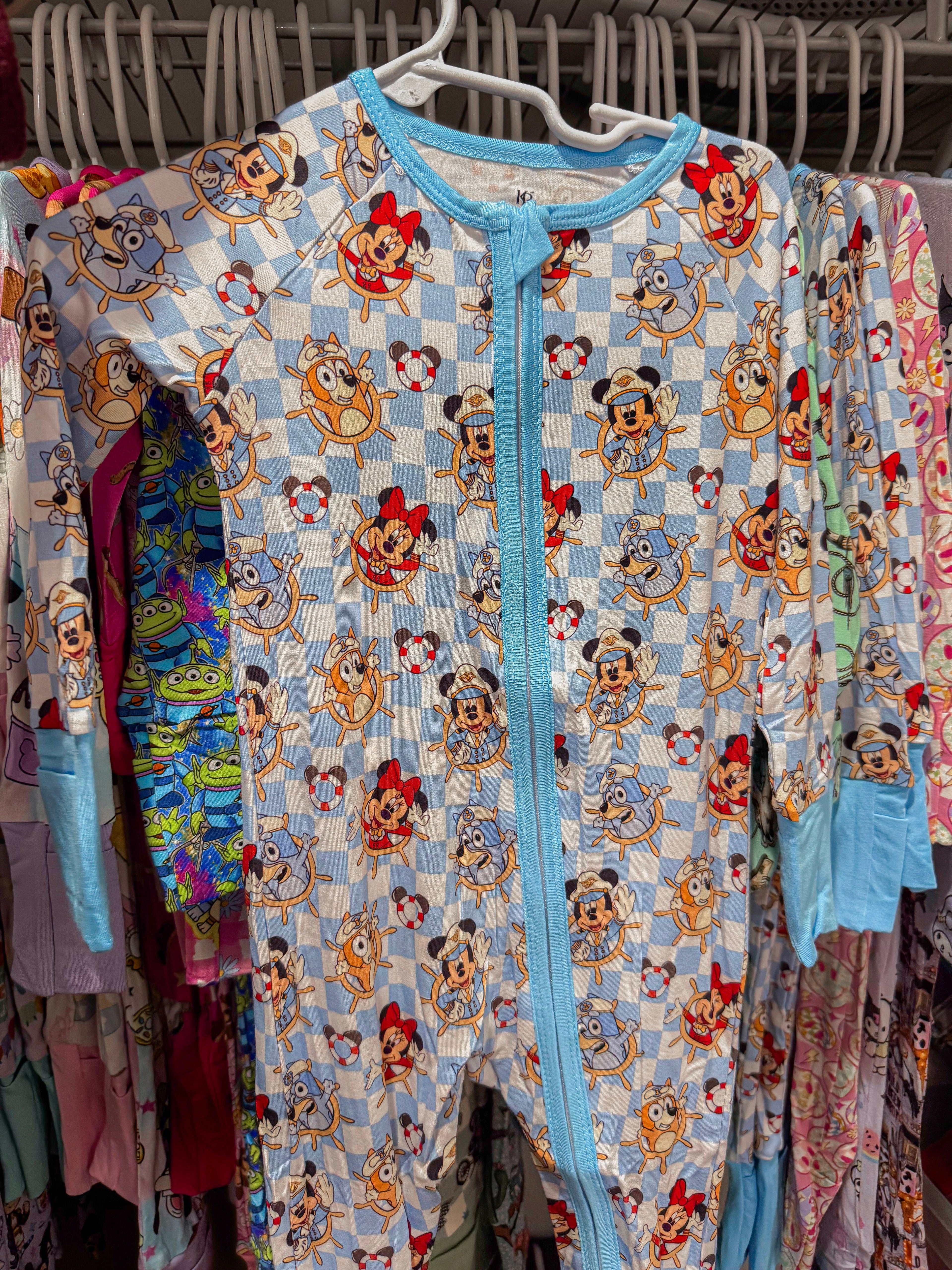 Micke y + Blue y Bamboo PJs