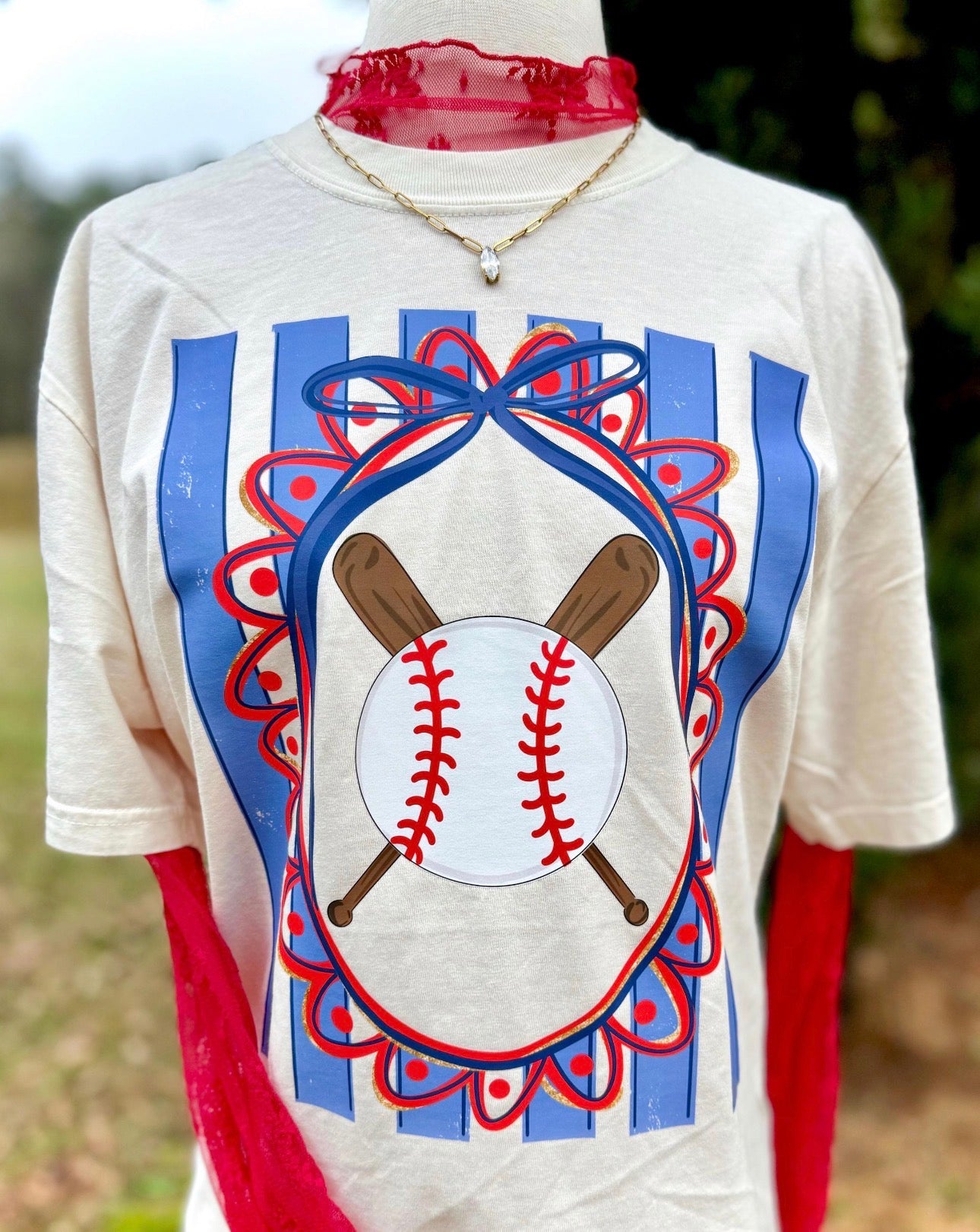 Baseball Frame T Shirt