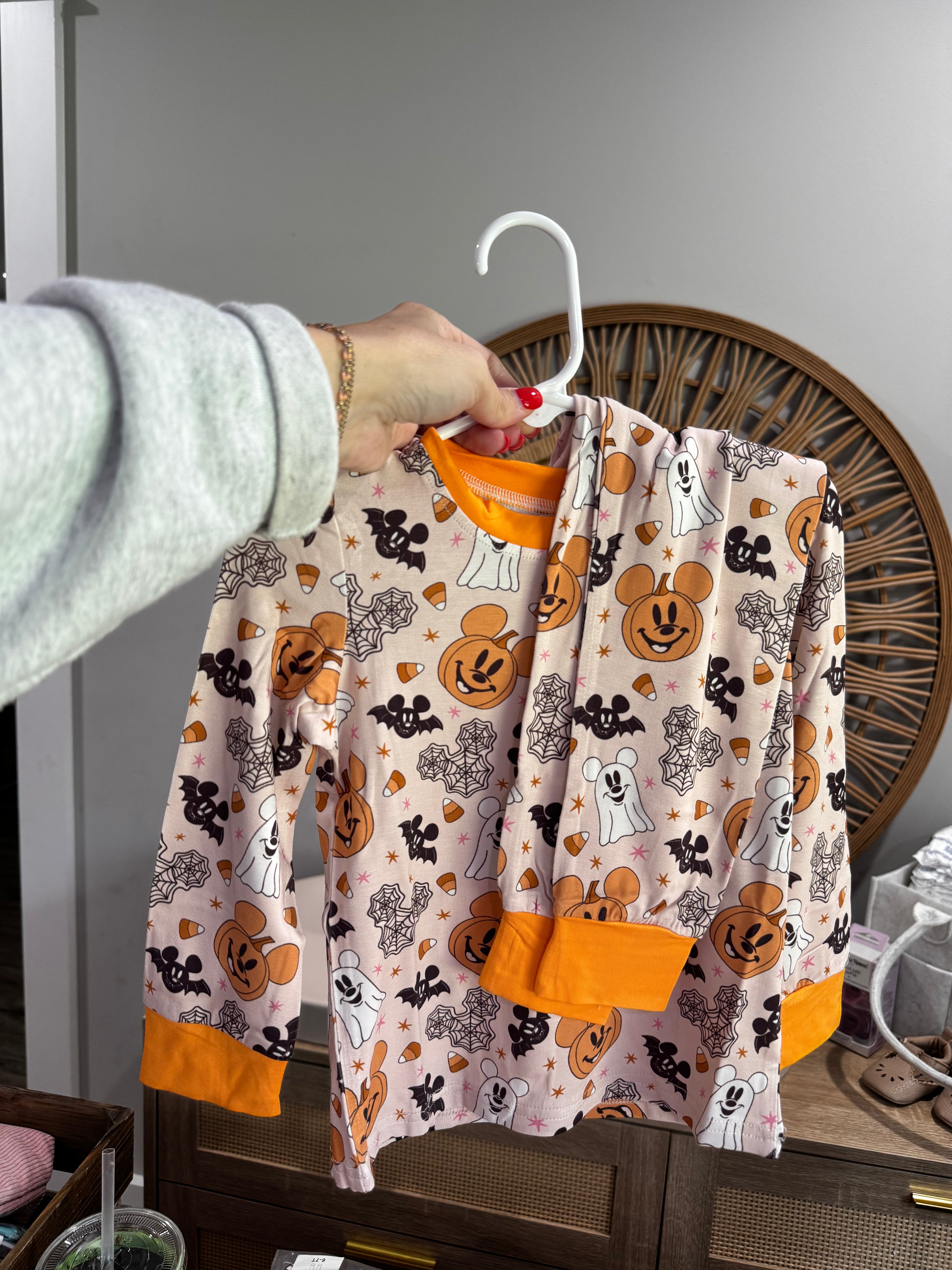 Ghost Candy Cone PJs 2 Piece