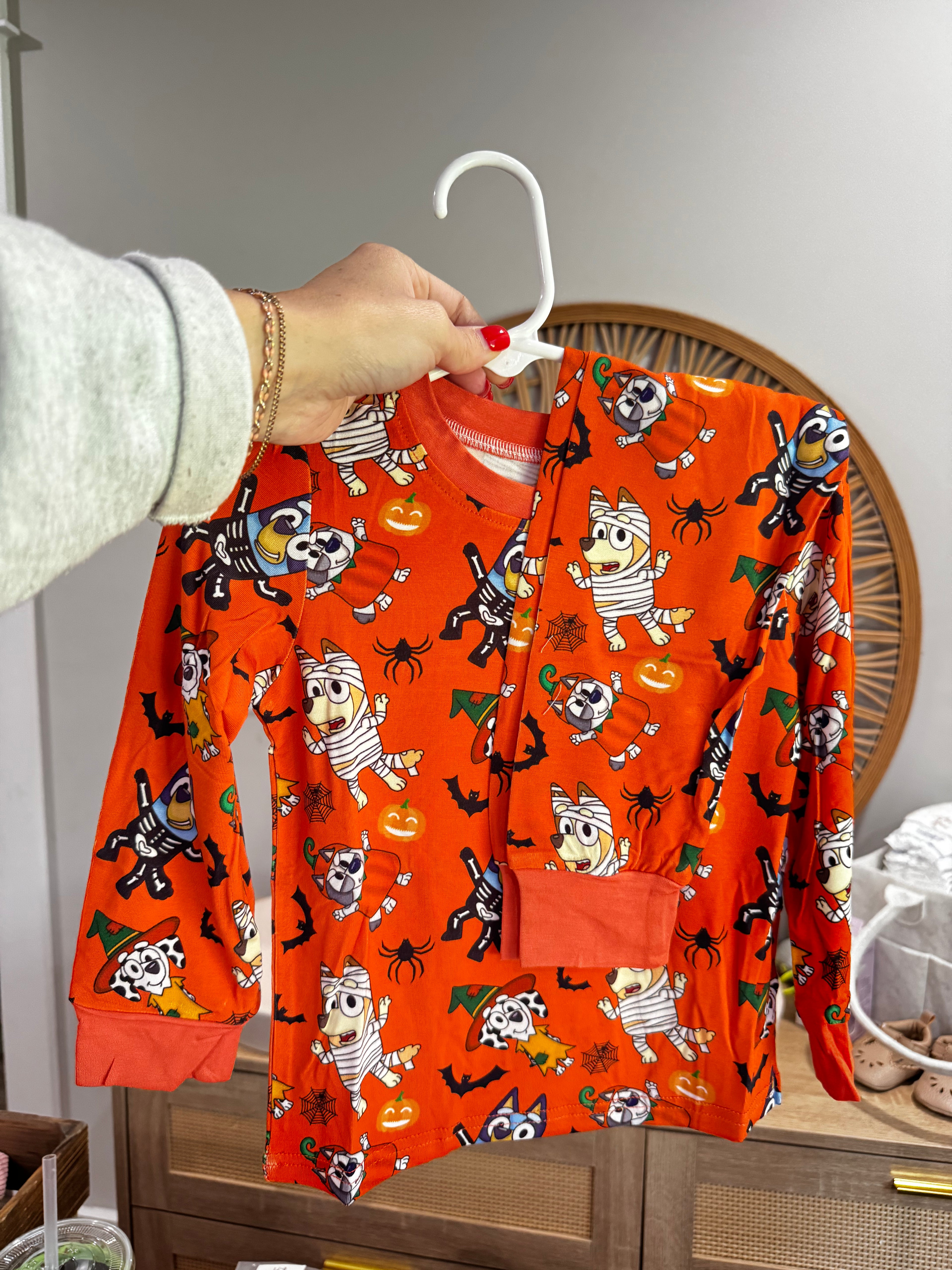 Orange PJs 2 Piece