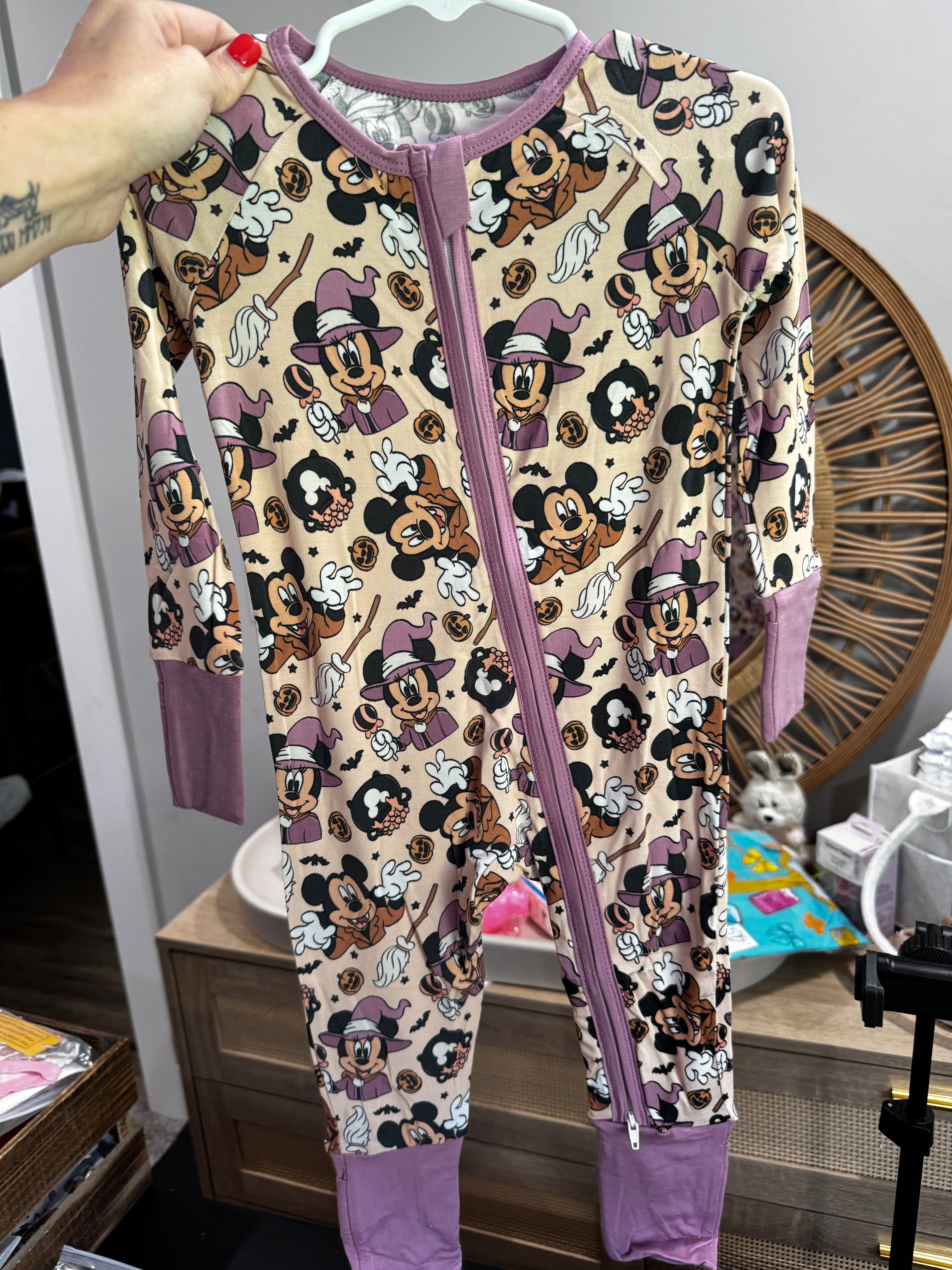 Purple Witch Bamboo PJs