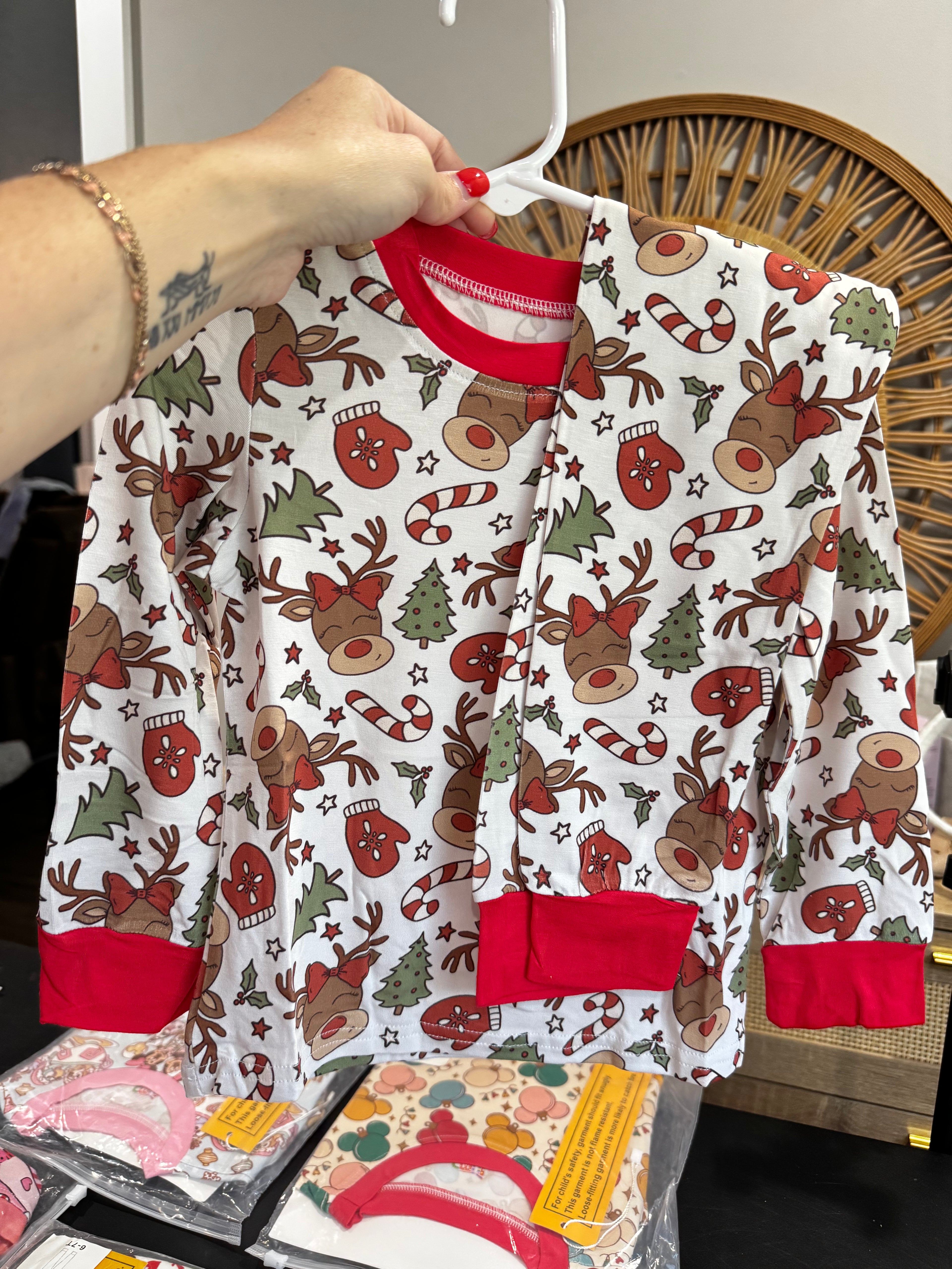 Reindeer PJs 2 Piece