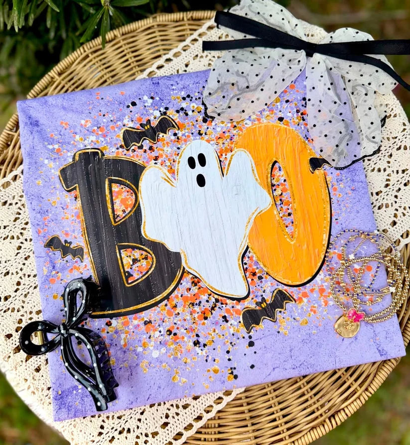 Boo Splatter T Shirt