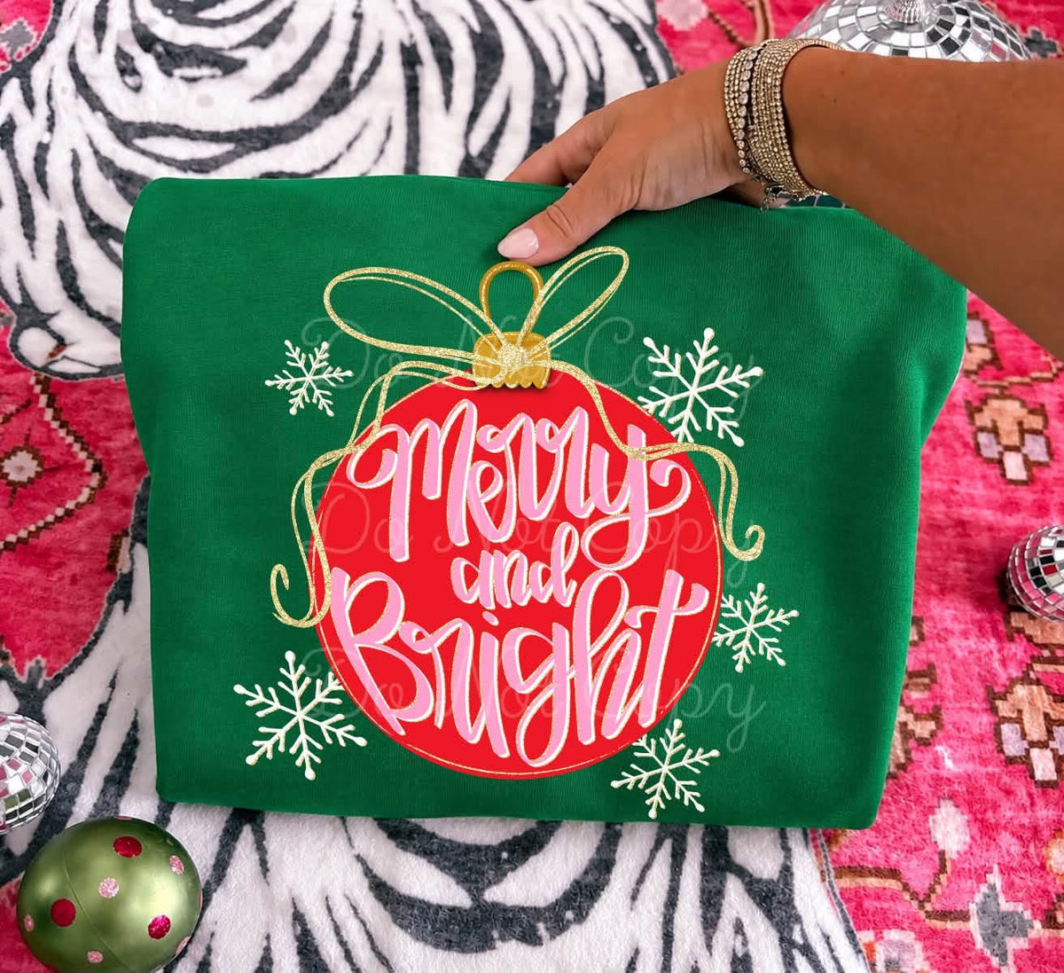 Merry & Bright Ornament