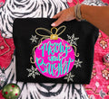 Merry & Bright Ornament Black