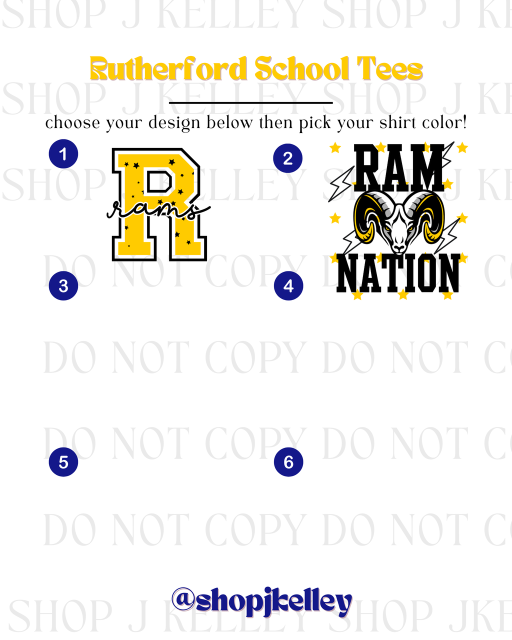 Rutherford School T Shirt