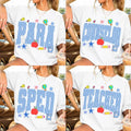 Checkered Teacher Para Occupation School T Shirt