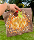 Fall Pumpkin Splatter T Shirt