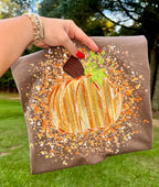 Fall Pumpkin Splatter T Shirt