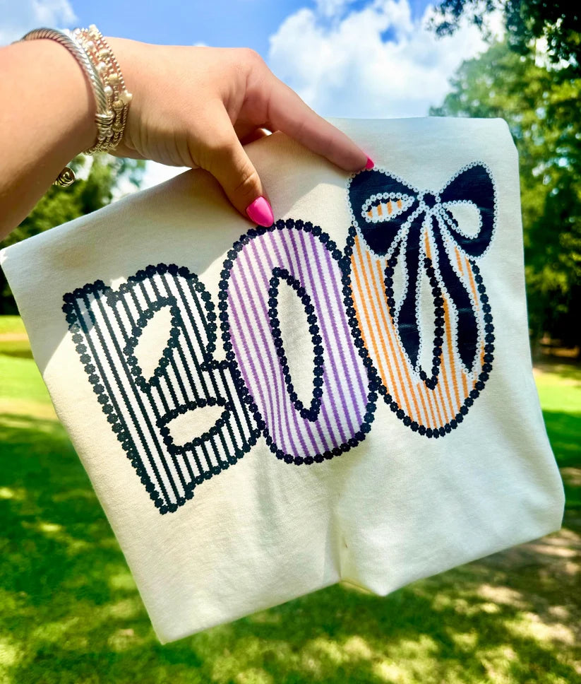 Boo Seersucker T Shirt